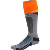 Klim Aggressor Vented Socks - Twoually / Monument / Strike Orange