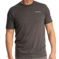 Klim Frontier Tri-Blend Tee - Heathered Charcoal / High-Rise