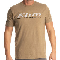 Klim K Corp SS T-Shirt - Coyote Brown Heather / High-Rise