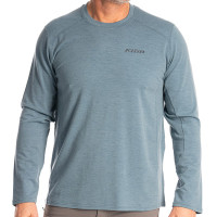 Klim Mesa Falls Wool Long Sleeve Shirt - Blue Fusion