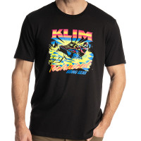 Klim Snowcrest Tri-Blend Tee - Black / Hi-Vis