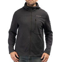 Klim Echo Wool Fleece Hoodie - Black