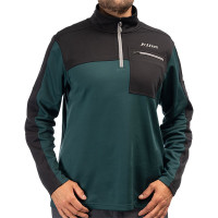 Klim Glacier 1/4 Zip Pullover - Dark Sea / Black