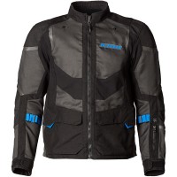 Klim Baja S4 Textile Jacket - Black / Kinetik Blue