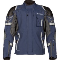 Klim Kodiak Gore-Tex Textile Jacket - Navy Blue / Monument Grey