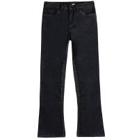 Knox Ladies Cartmel Kick Flare Jeans - Black Rust