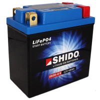 Shido Lithium Motorcycle Battery - LB12AL-A2 Q LION