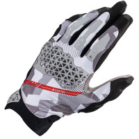 Leatt ADV 7.5 X-Flow Short Textile Gloves - Steel