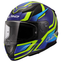 LS2 Rapid II - Flitz Hi-Vis Yellow / Blue