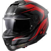 LS2 Stream II - Fury Black / Red