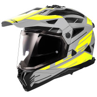 LS2 Pioneer II - Namib Matt Grey / Hi-Vis Yellow