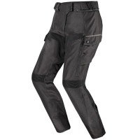 LS2 Ladies Travel Textile Trousers - Black / Dark Grey 