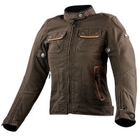 LS2 Ladies Bullet Textile Jacket - Brown