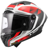 LS2 Thunder GP Aero - Raute White / Red