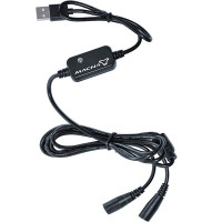 Macna Heated Clothing USB Dual Charger 7.4V (8.4v 1200mA)