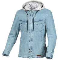 Macna Inland Textile Jacket - Light Blue / Grey