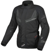 Macna Ladies Rancher Textile Jacket - Black / Grey