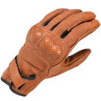 Macna Bold Leather Gloves - Brown / Black