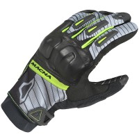 Macna Attila RTX Textile Gloves - Black / Yellow