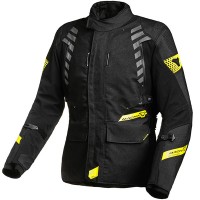 Macna Ladies Ultimax Textile Jacket - Black / Yellow