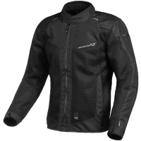 Macna Ladies Empire Textile Jacket - Black