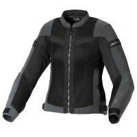 Macna Ladies Velotura Textile Jacket - Black / Night Eye