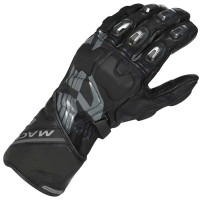 Macna Power Track Leather Gloves - Black