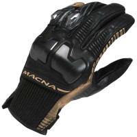 Macna Ultraxx Leather Gloves - Black / Gold