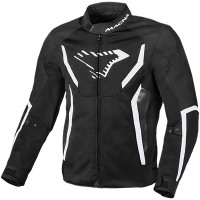 Macna Grisco Textile Jacket - Black / White