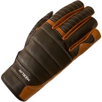 Merlin Boulder Leather Gloves - Black / Brown