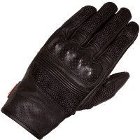 Merlin Shenstone D3O Leather Mesh Gloves - Black