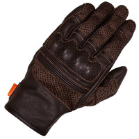 Merlin Shenstone D3O Leather Mesh Gloves - Brown