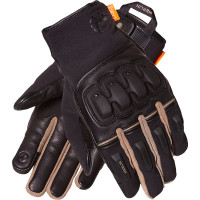 Merlin Jura Hydro D3O Leather Gloves - Black / Earth