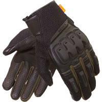 Merlin Jura Air D3O Gloves - Black / Dark Green