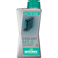 Motorex Coolant M5.0 Hybrid HOAT Ready to Use Turquoise - 1 Litre