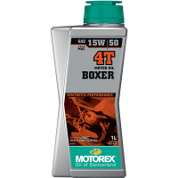 Motorex Boxer 4T Synthetic High Performance JASO MA2 - 15W-50