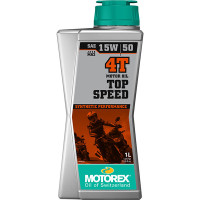 Motorex Top Speed 4T Synthetic High Performance JASO MA2 - 15W-50