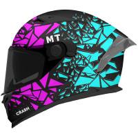 MT Braker SV - Crash Matt Black / Purple / Blue