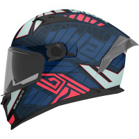 MT Braker SV - Zebra Matt Black / Blue