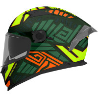 MT Braker SV - Zebra Matt Black / Green