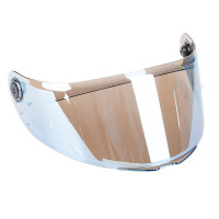 MT Targo S Iridium Blue Visor - Not Road Legal