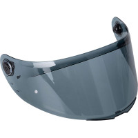 MT Targo S Light Smoke Visor - Road Legal