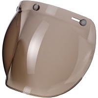 Nexo Dark Smoke Race Bubble Visor - Not Road Legal