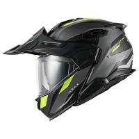 Nexx X.Lifecountry Carbon - Terra Matt Grey / Neon