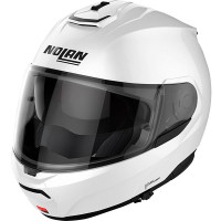 Nolan N100-6 N-Com - Classic Metal White