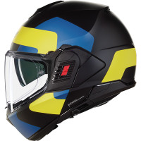 Nolan N120-1 Omocromo - Black / Yellow / Blue