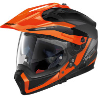 Nolan N70-2 X ECE 22.06 - Stunner N-Com Flat Black / Orange