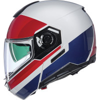 Nolan N90-3 Roboto - White / Red / Blue