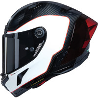 Nolan X-804 RS Ultra Carbon Asso Di Picche - Carbon / White / Red