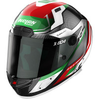 Nolan X-804 RS Ultra Carbon - Maven Carbon / White / Red / Green